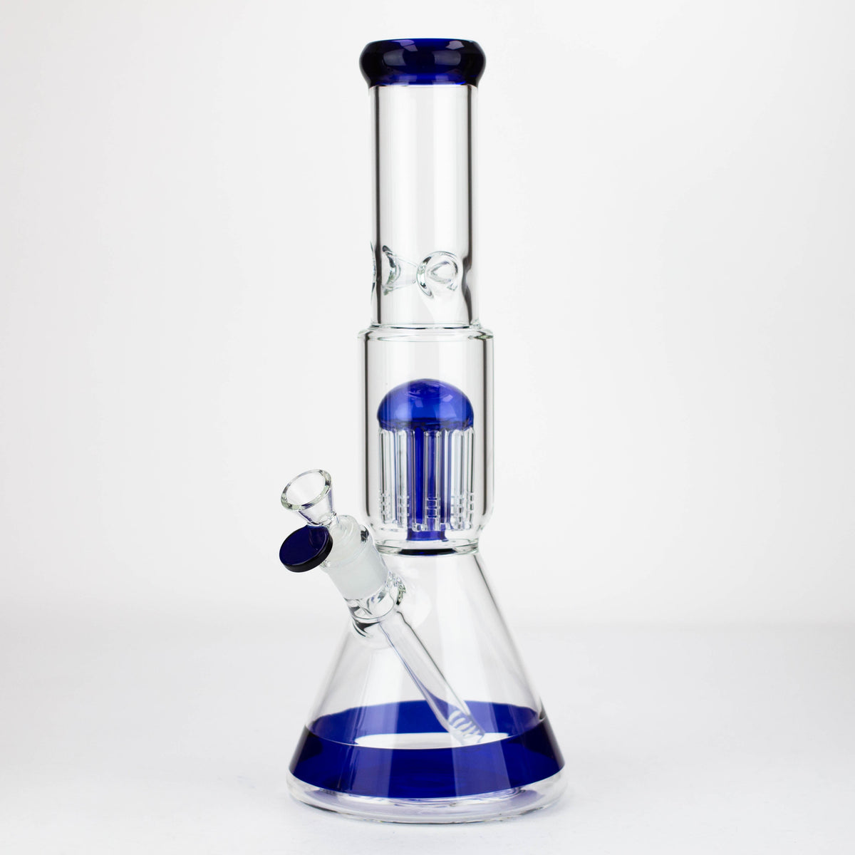 Infyniti 14 Inch Blue Tree Perc Bong with 8 arms