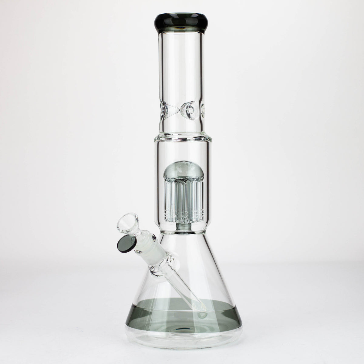 Infyniti 14 Inch 8-Arms Tree Perc Bong in Black