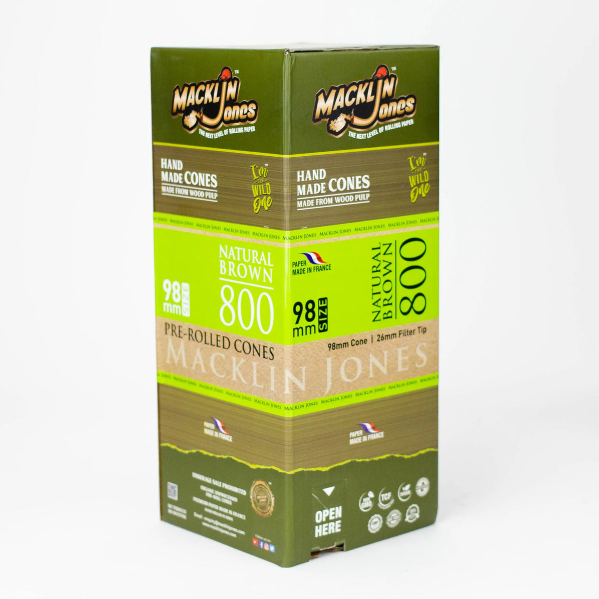 Macklin Jones - Natural Pre-Rolled Cones