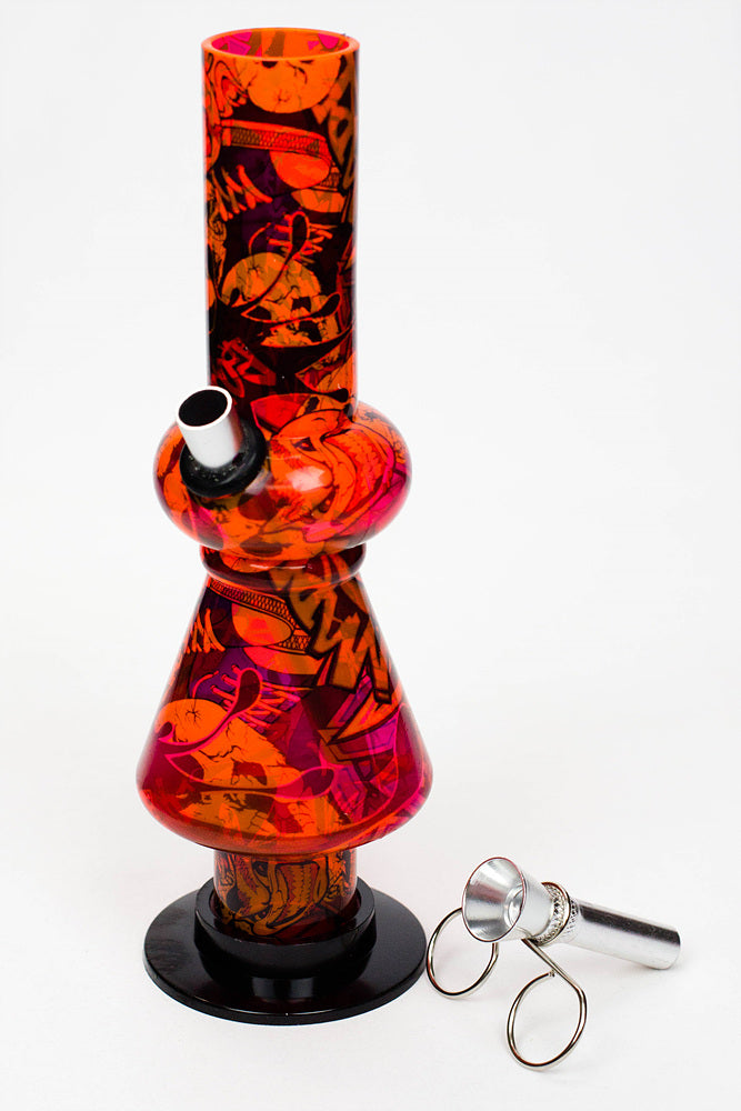 Mini Acrylic Water Pipe in 7.5 inches