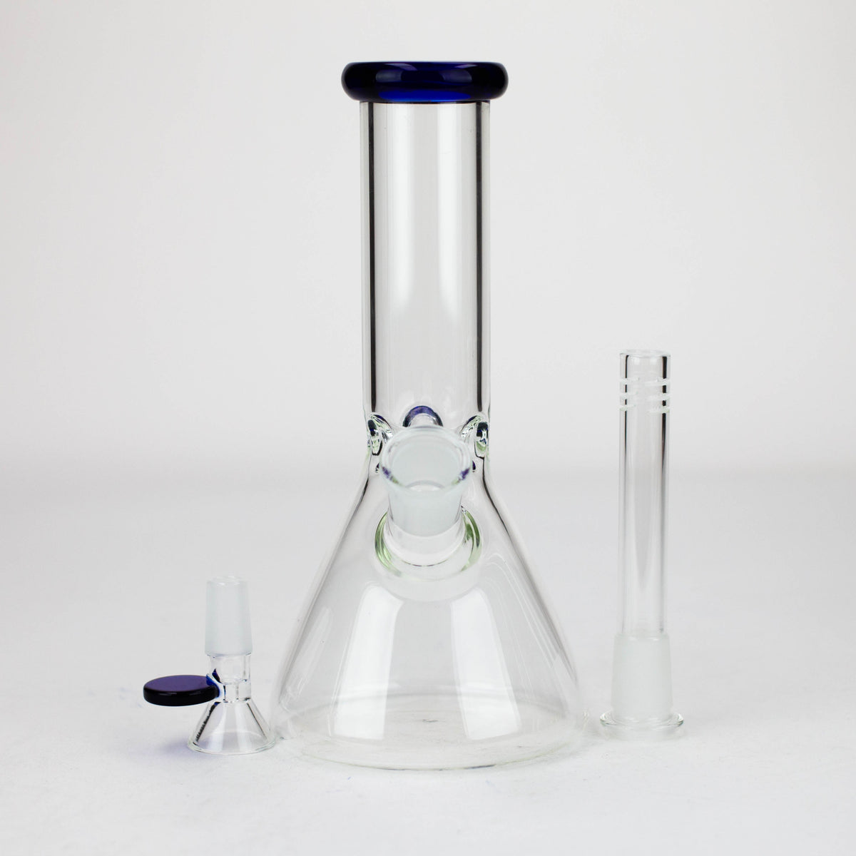 8 Inch Mini Glass Water Bong with bowl piece and downstem