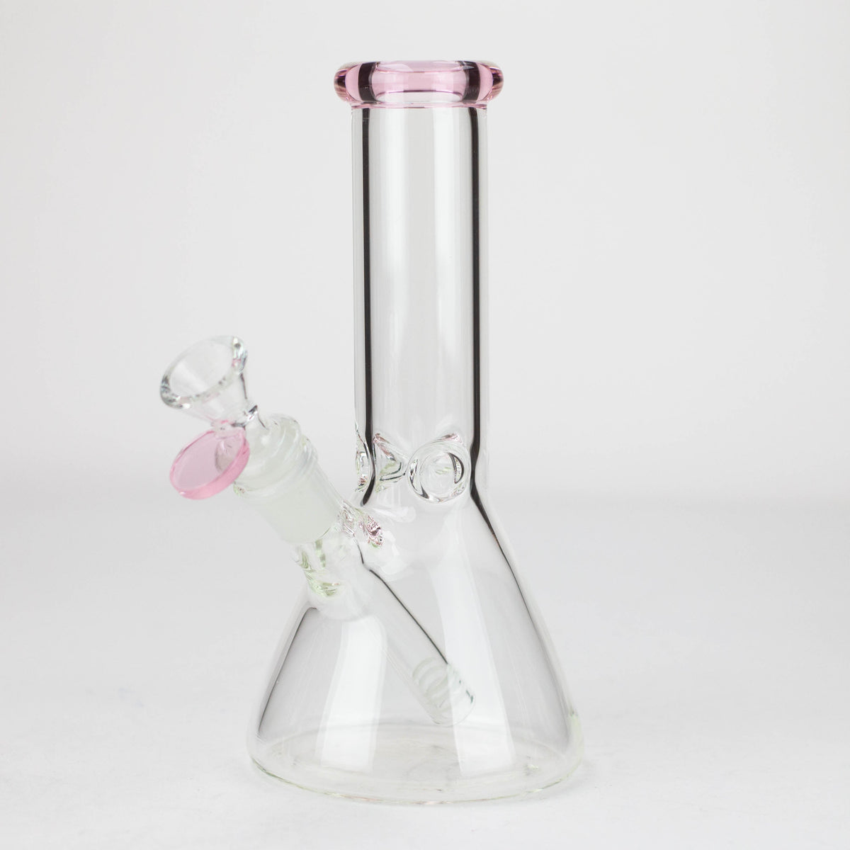 8 Inch Mini Glass Pink Water Bong 