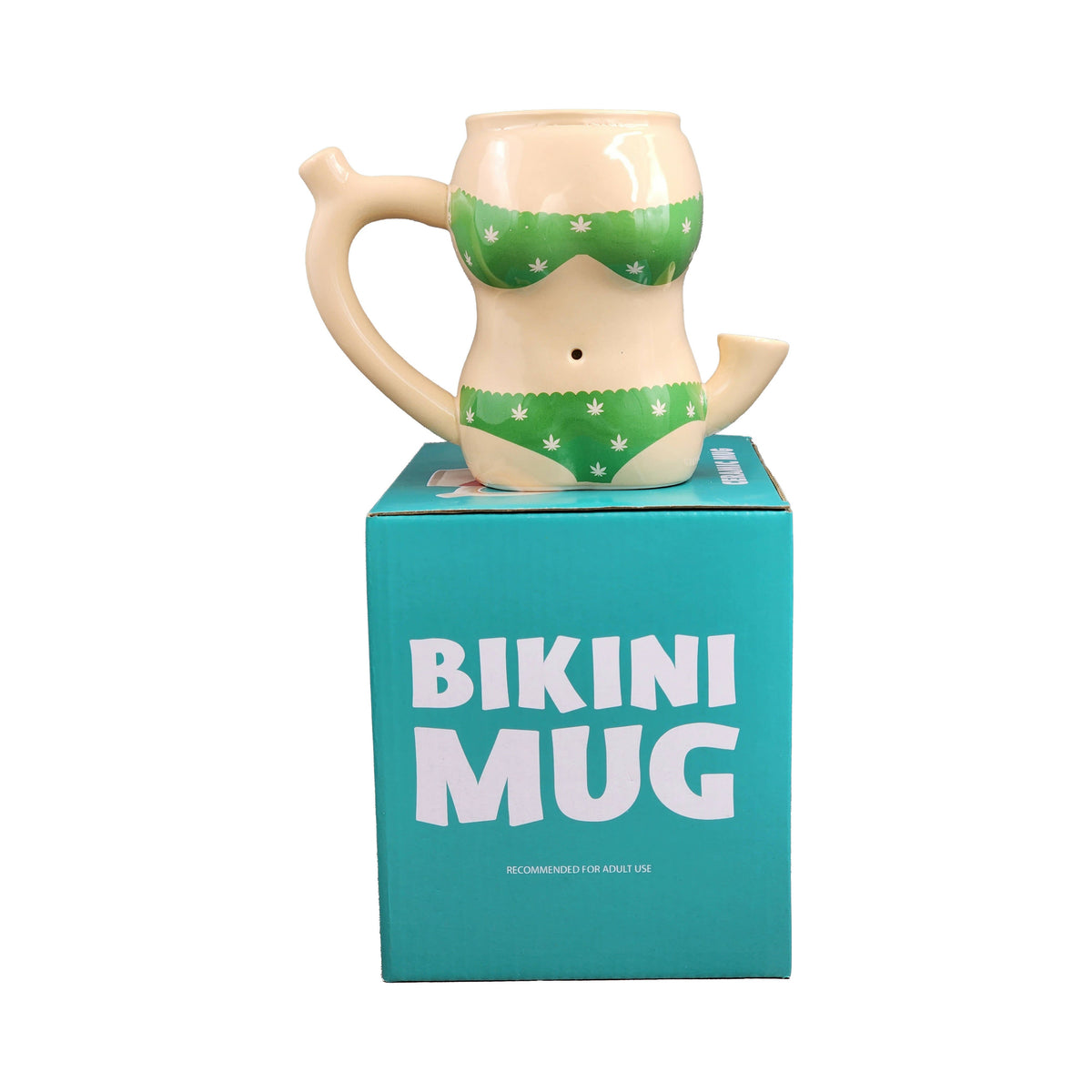 Naughty Bikini Mug Pipe Packaging