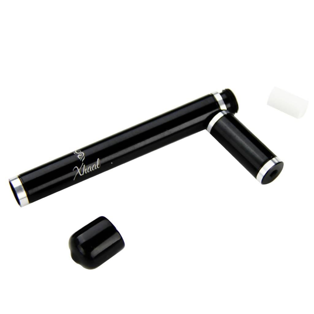 Small Metal One Hitter Pipe in Black