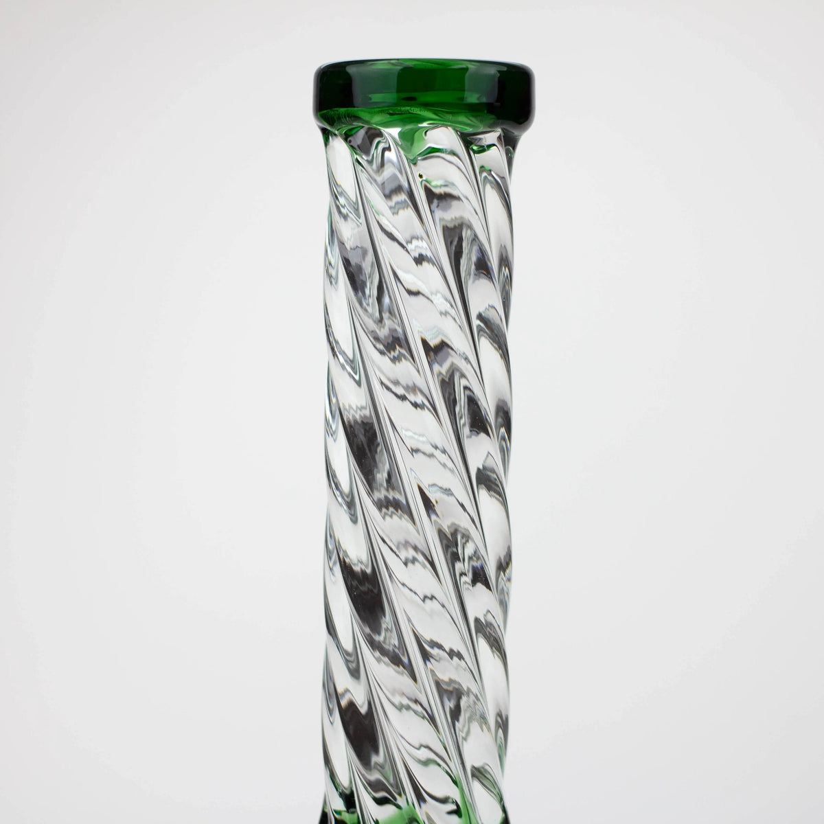 Spiral Glass Tube Design on the 14 Inch 12-Arm Tree Perc Beaker Bong from Nice Glass