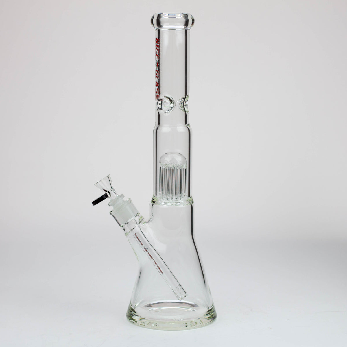 Nice Glass 8-Arm Tree Perc Beaker Bong