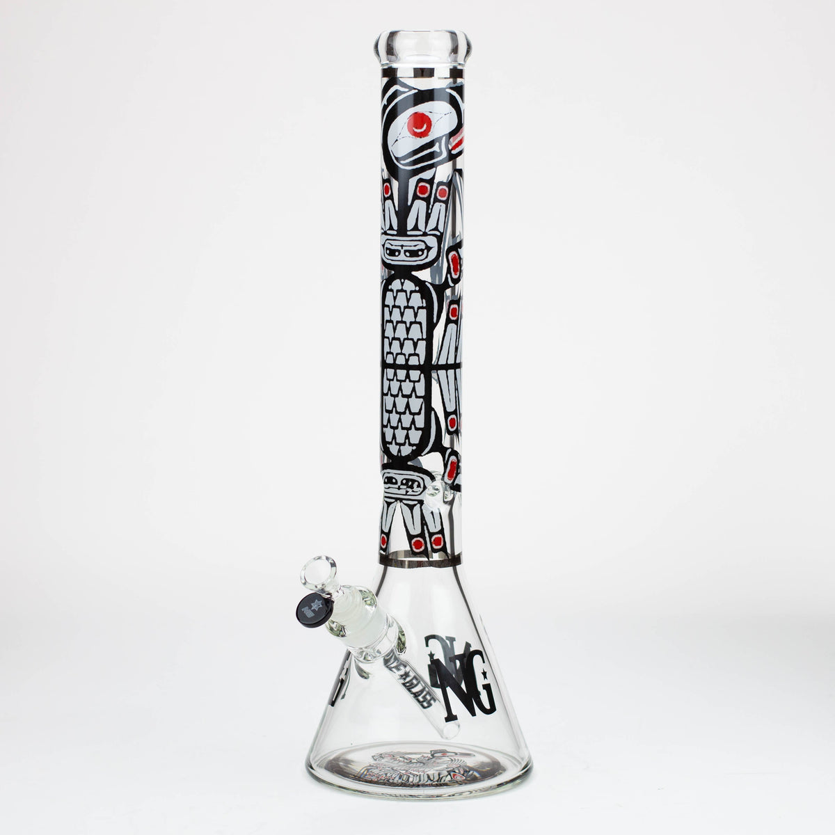 NG- 18 Inch Aboriginal Totem Beaker Bong 