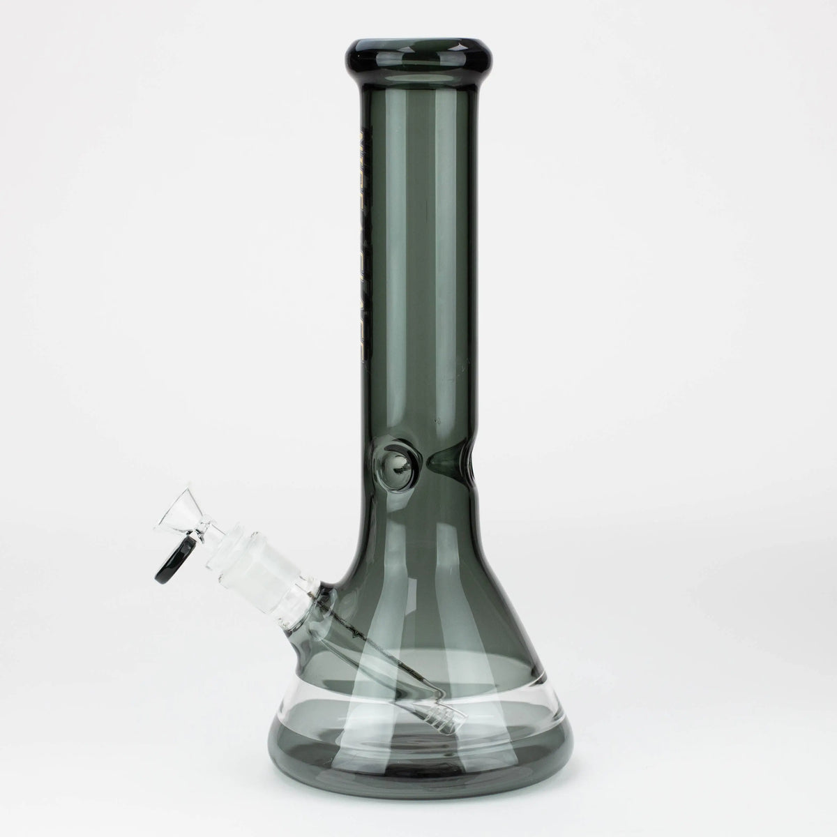 Side View of the Nice Glass 12 Inch Classic Beaker Bong