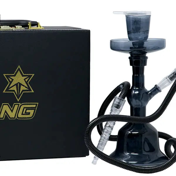 NG-13 inch Full Color Hookah Set in Black