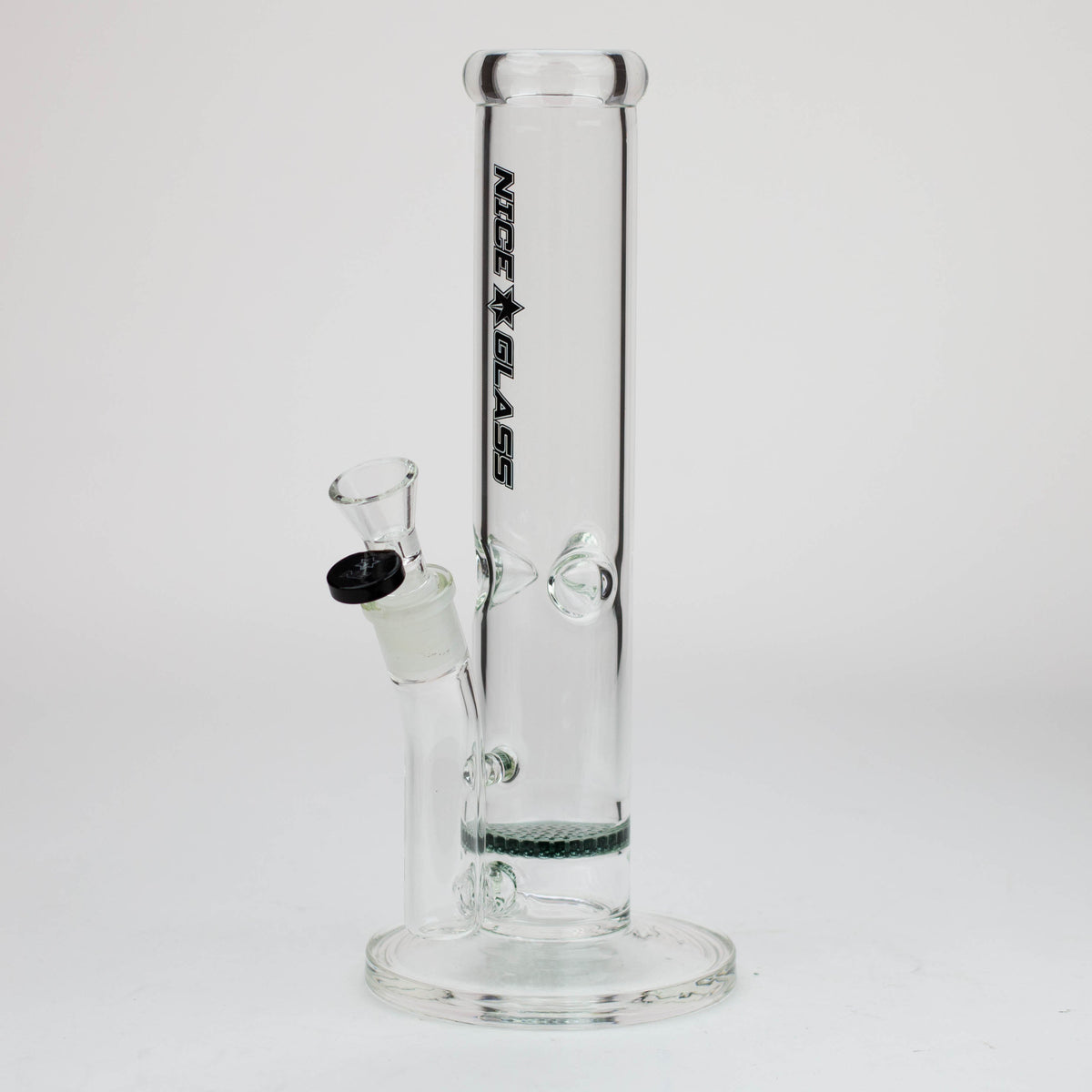 Nice Glass 12 inch Honeycomb Perc Bong 