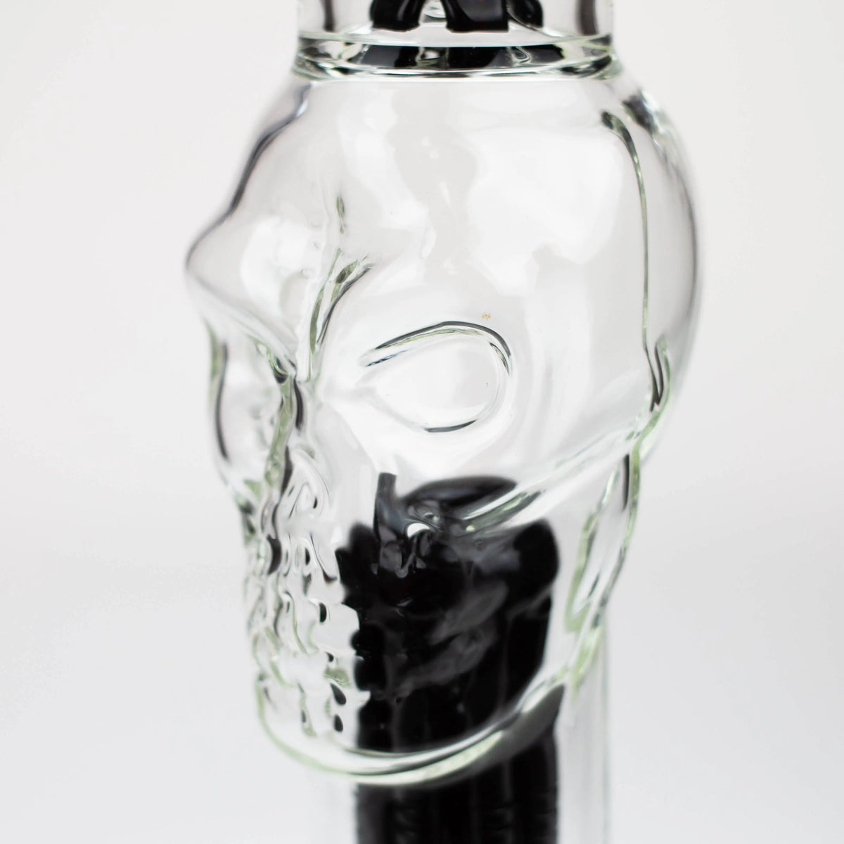 Skull Head Design on the Nice Glass 19 inch 6-Arm Tree Perc Bong