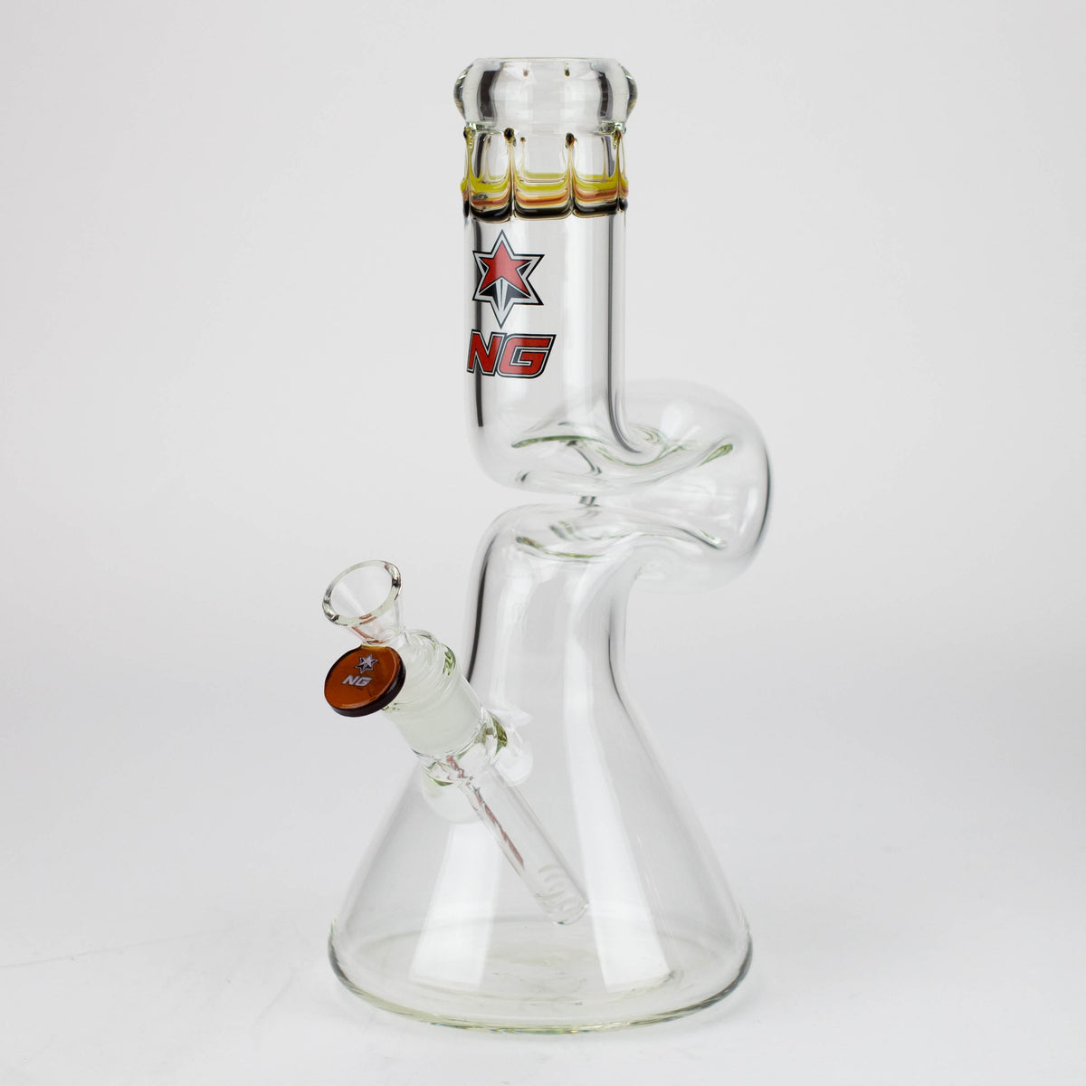 Nice Glass 12 Inch Zong Beaker Bong