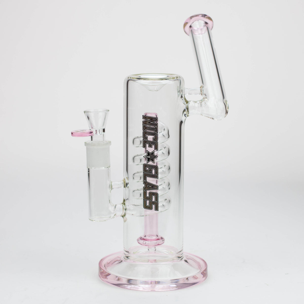 Nice Glass 10.5 inch Spiral  showerhead Percolator Bong