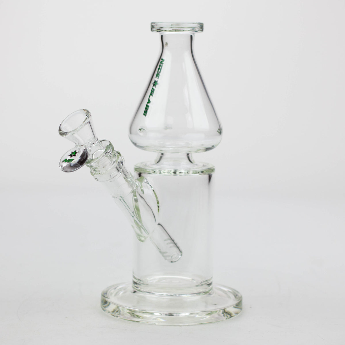 Nice Glass 9 inch Tornado Top Bong