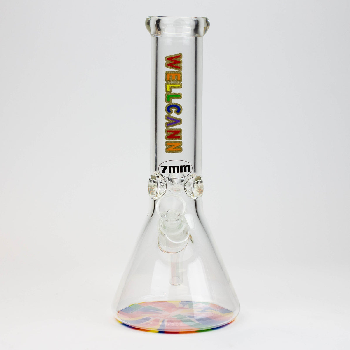 Front View of the WellCann 12 inch Thick Beaker Bong