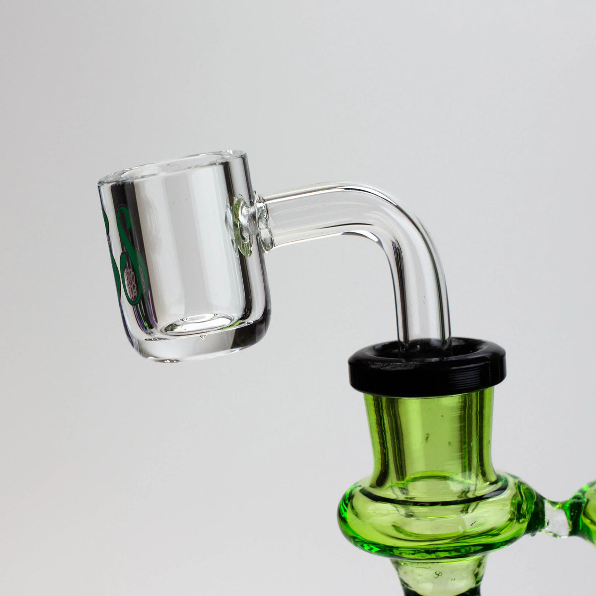 8" SOUL Glass 2-in-1 Glass Recycler Bong Quartz Banger