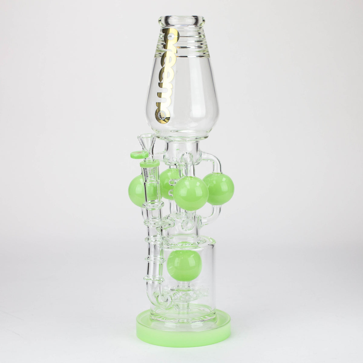 preemo - 16 inch Sprocket Percolator Bong in Green