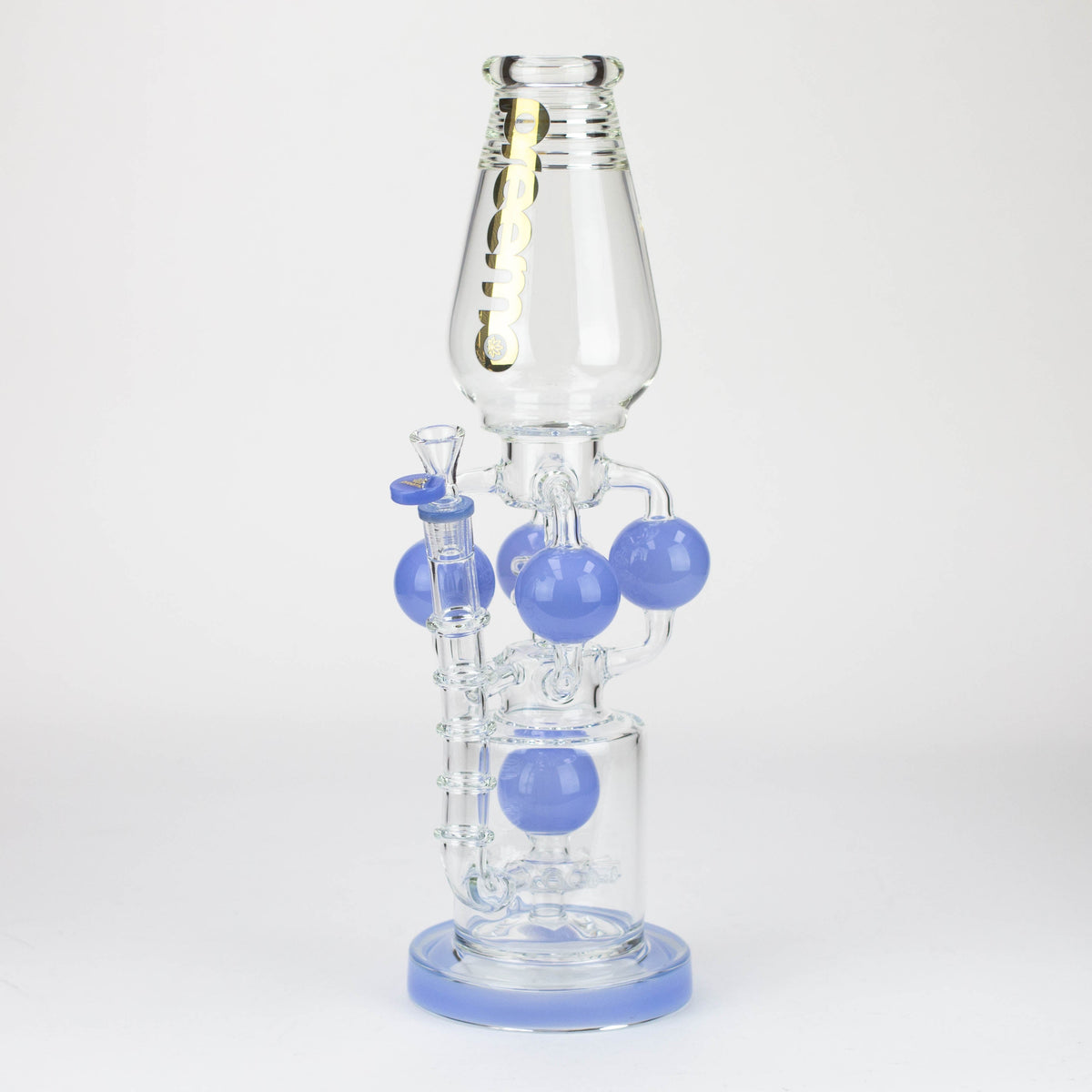 preemo - 16 inch Sprocket Perc Recycler Bong in Blue