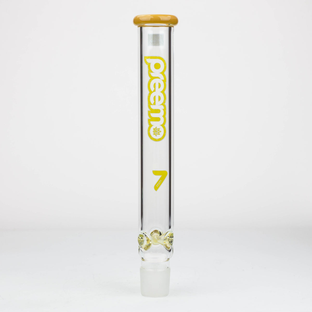 preemo 13 inch Tube Bong Top in Yellow