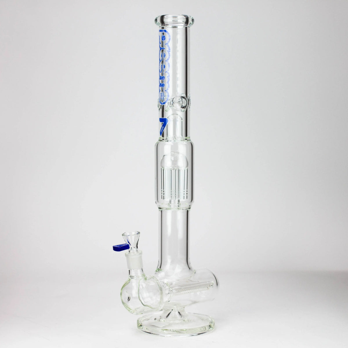 Preemo 20 inch Triple Inline to 8-Arm Tree Perc Bong in Blue