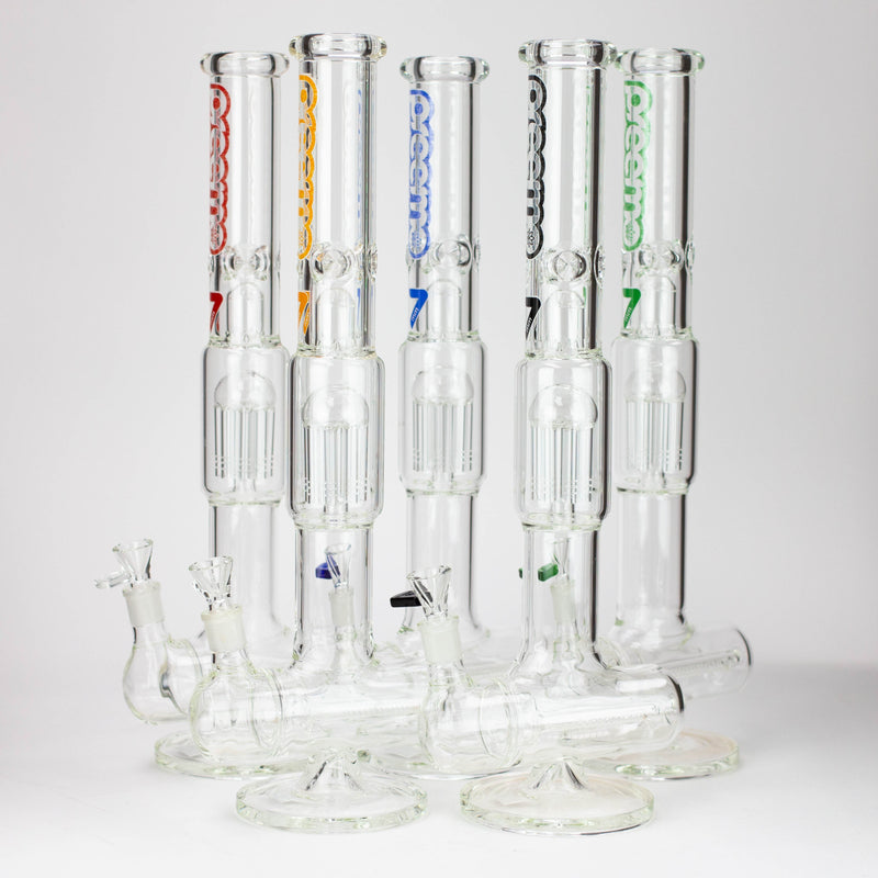 Five 20 inch Preemo Triple Inline to 8-Arm Tree Perc Bongs