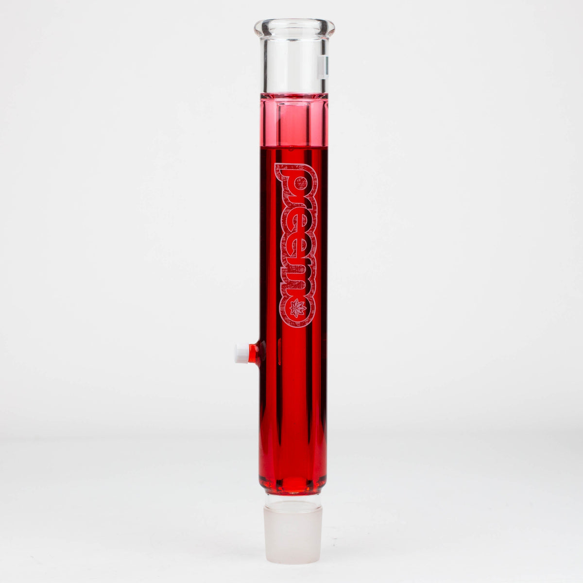 preemo 14 inch Glycerin Cooler Bong Top in Red