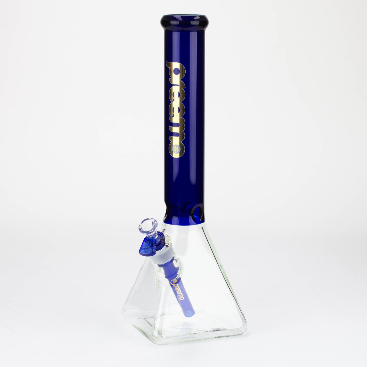 preemo 16 inch Pyramid Base Beaker Bong in Violet