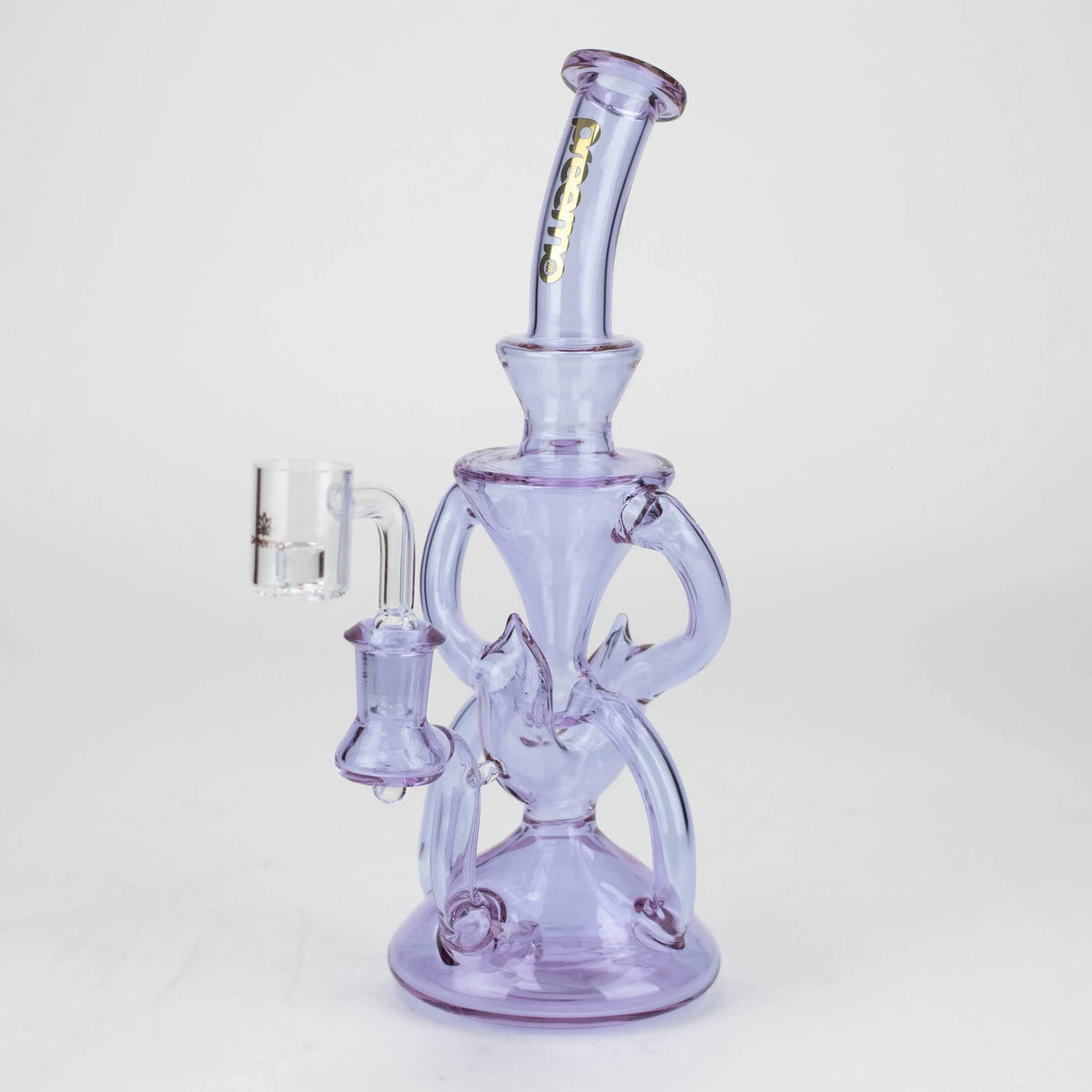 Preemo 10 Inch 4-Arm Klein Purple Recycler Dab Rig 