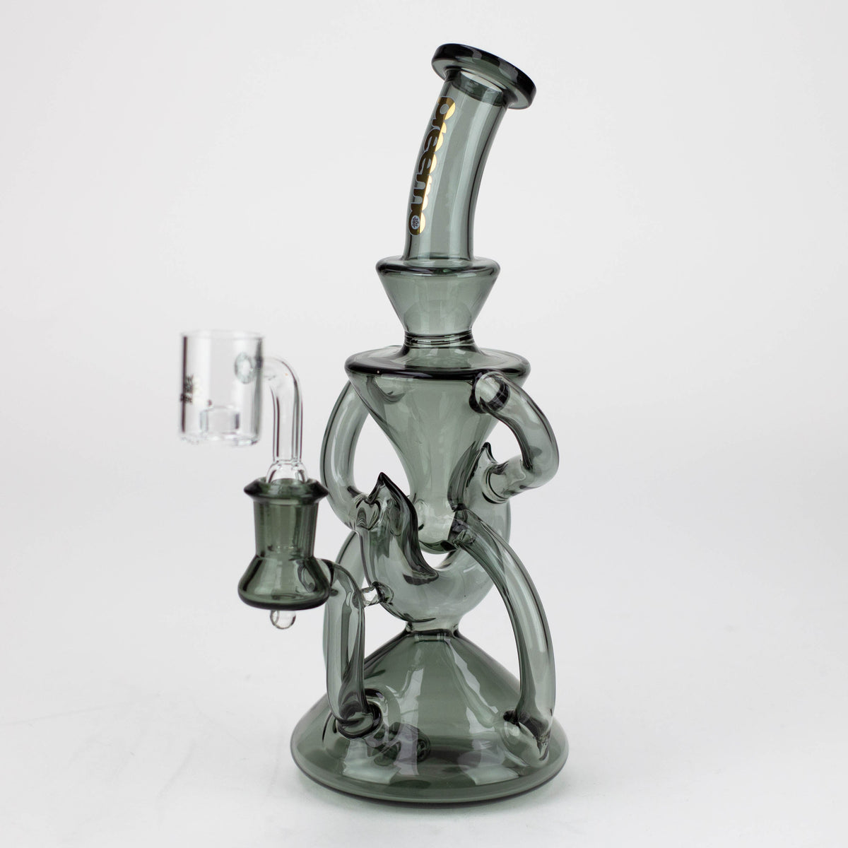 Preemo 10 Inch 4-Arm Klein Recycler Dab Rig with Donut Percolator