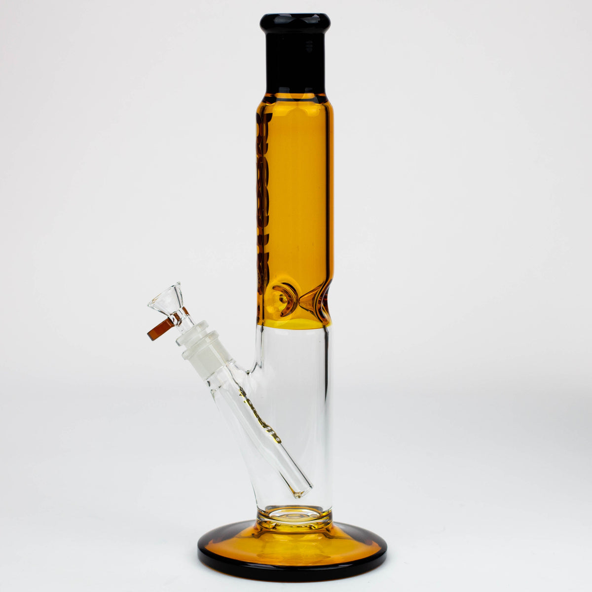 Side View of the 14 inch Straight Tube Bong from Preemo