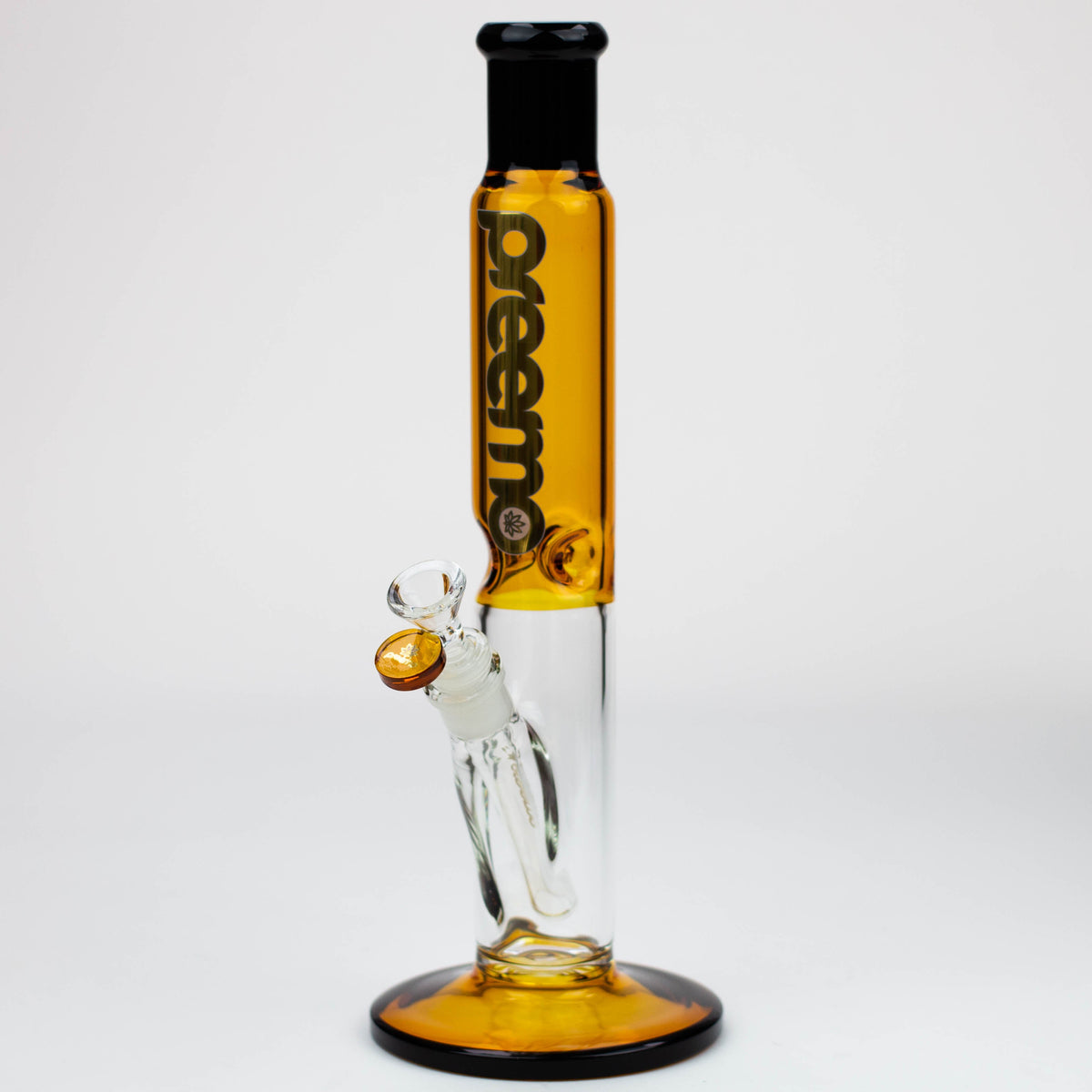 preemo 14 Inch Straight Tube Bong in Gold