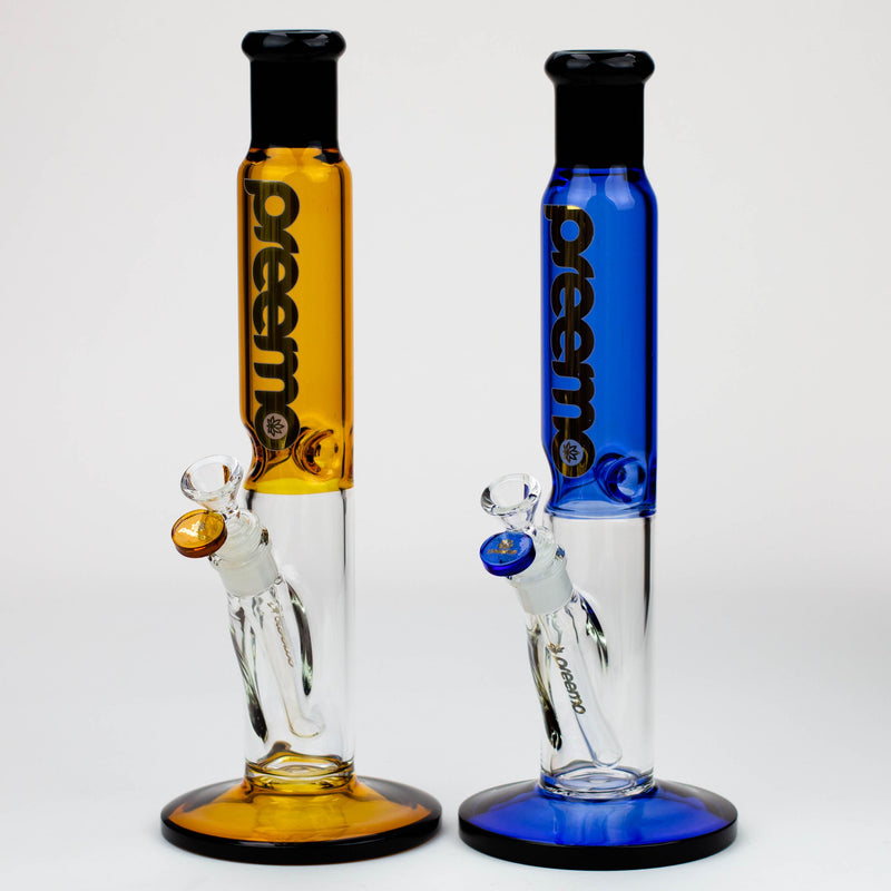 Two preemo 14 Inch Straight Tube Bongs