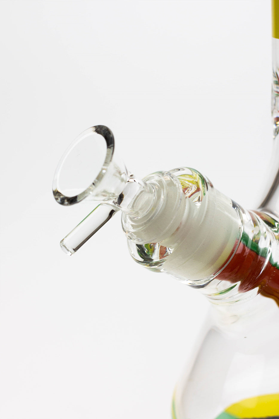 Bowl Piece part of the 13.5 inch Rasta Beaker Bong