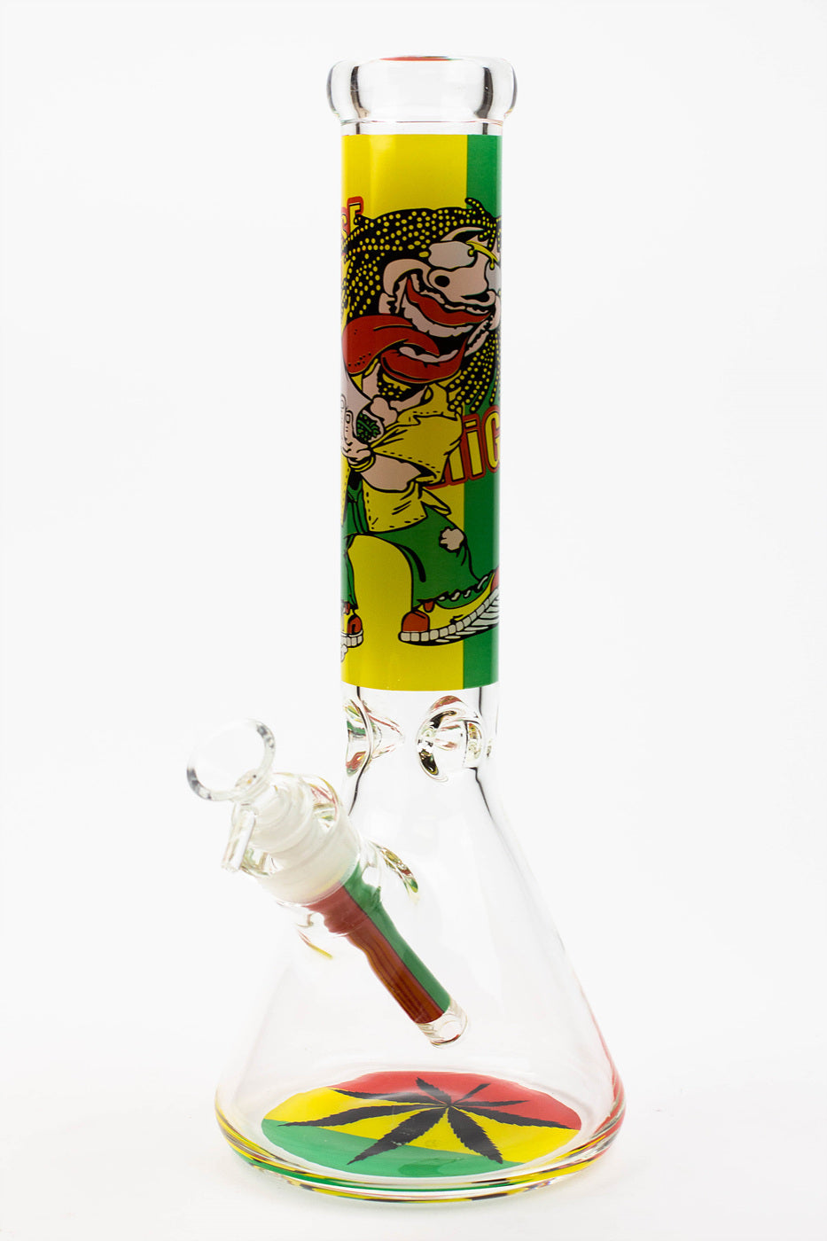 13.5 inch Silly Rasta Beaker Bong