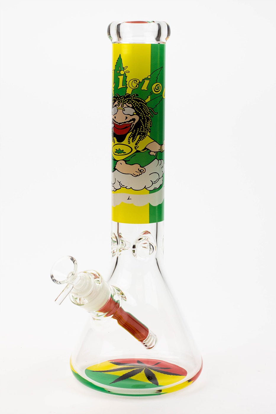 13.5 inch Rasta Bong