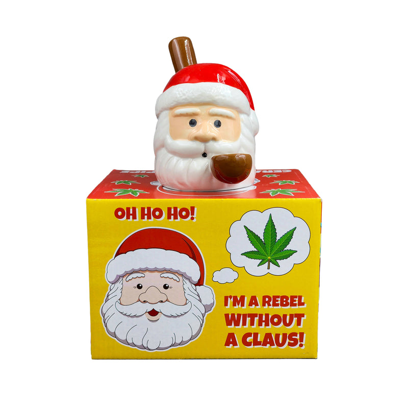 Roast & Toast Santa Pipe on Packaging