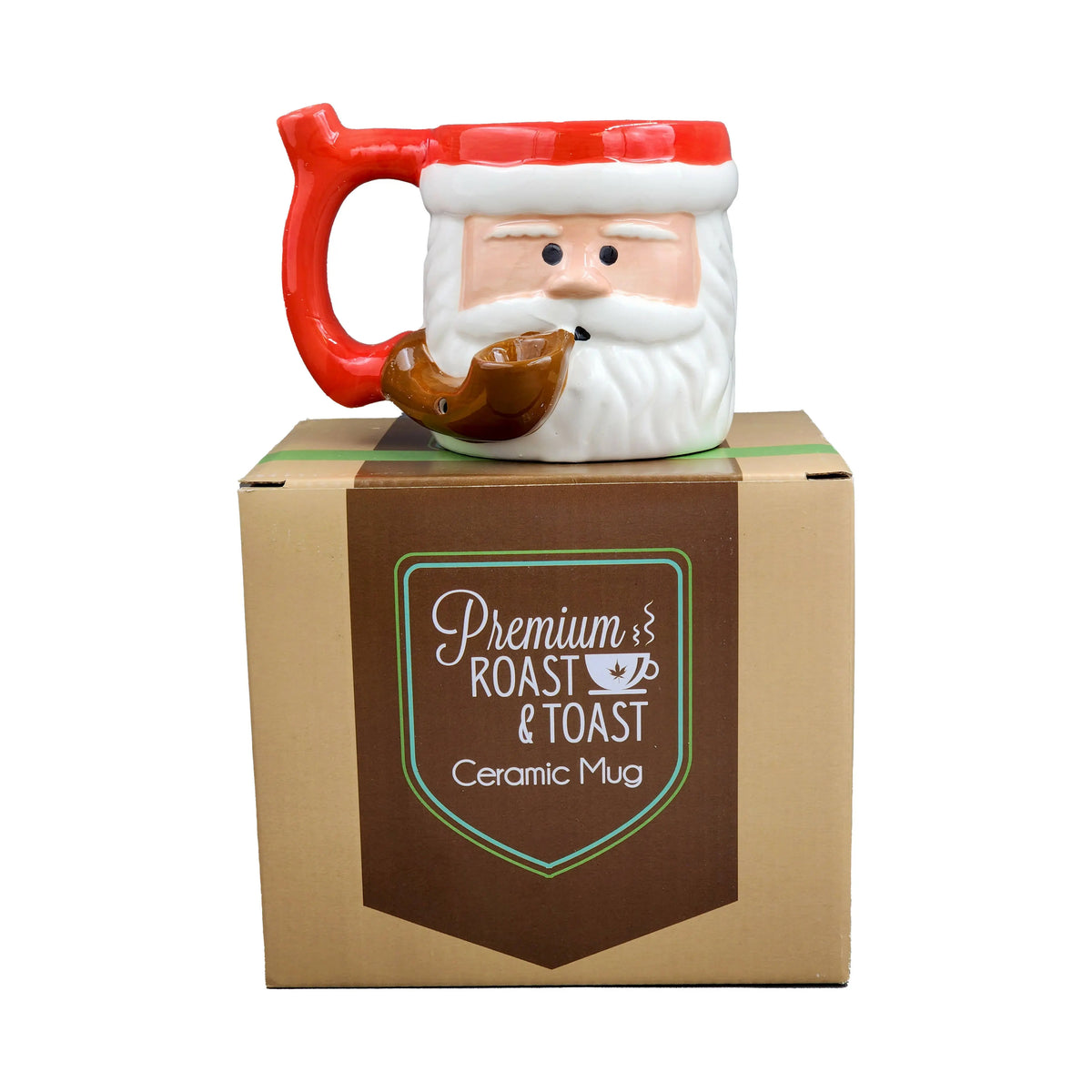 Santa Pipe Mug as a 420 Holiday Gift