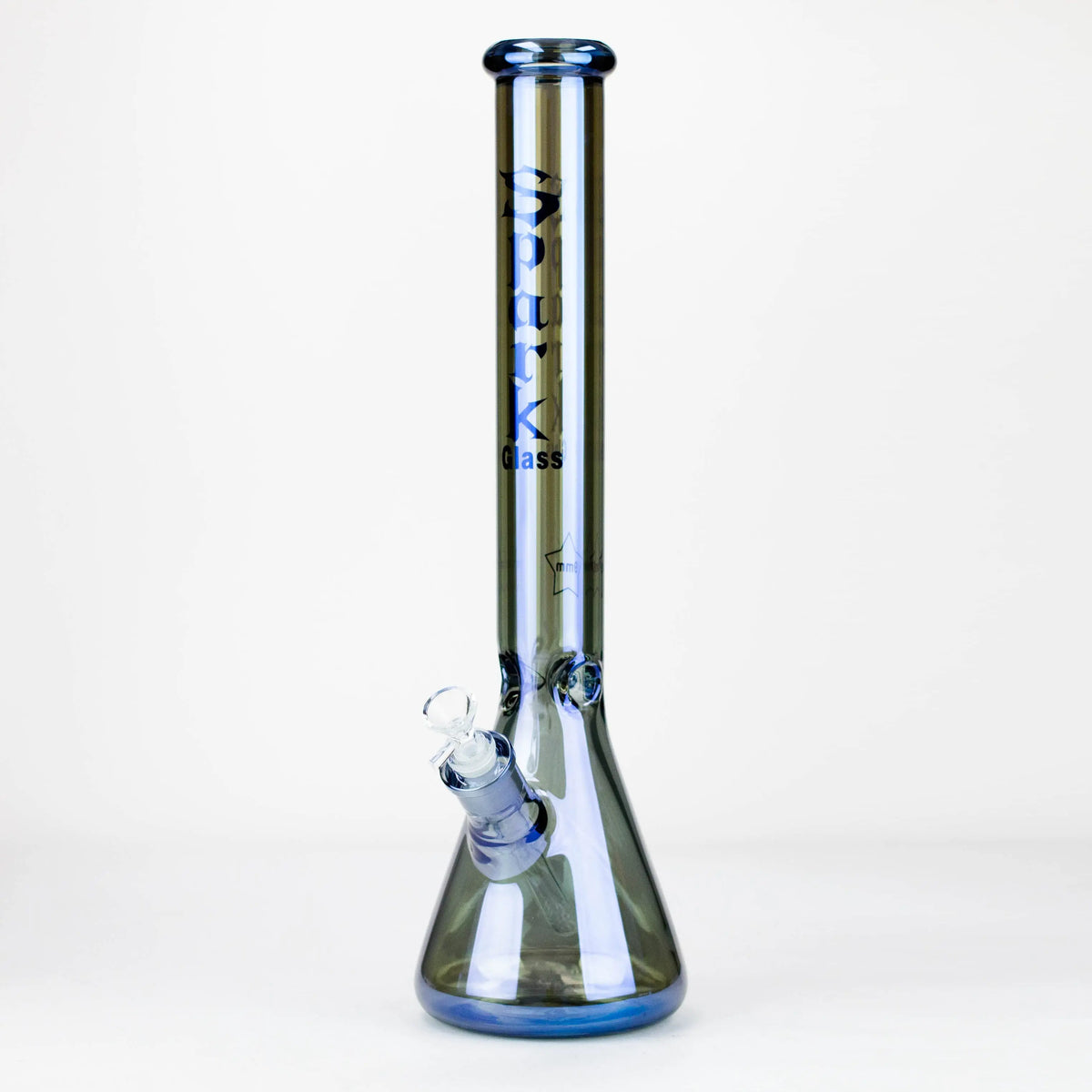 18 Inch Electroplated Beaker Bong from Spark in Blue