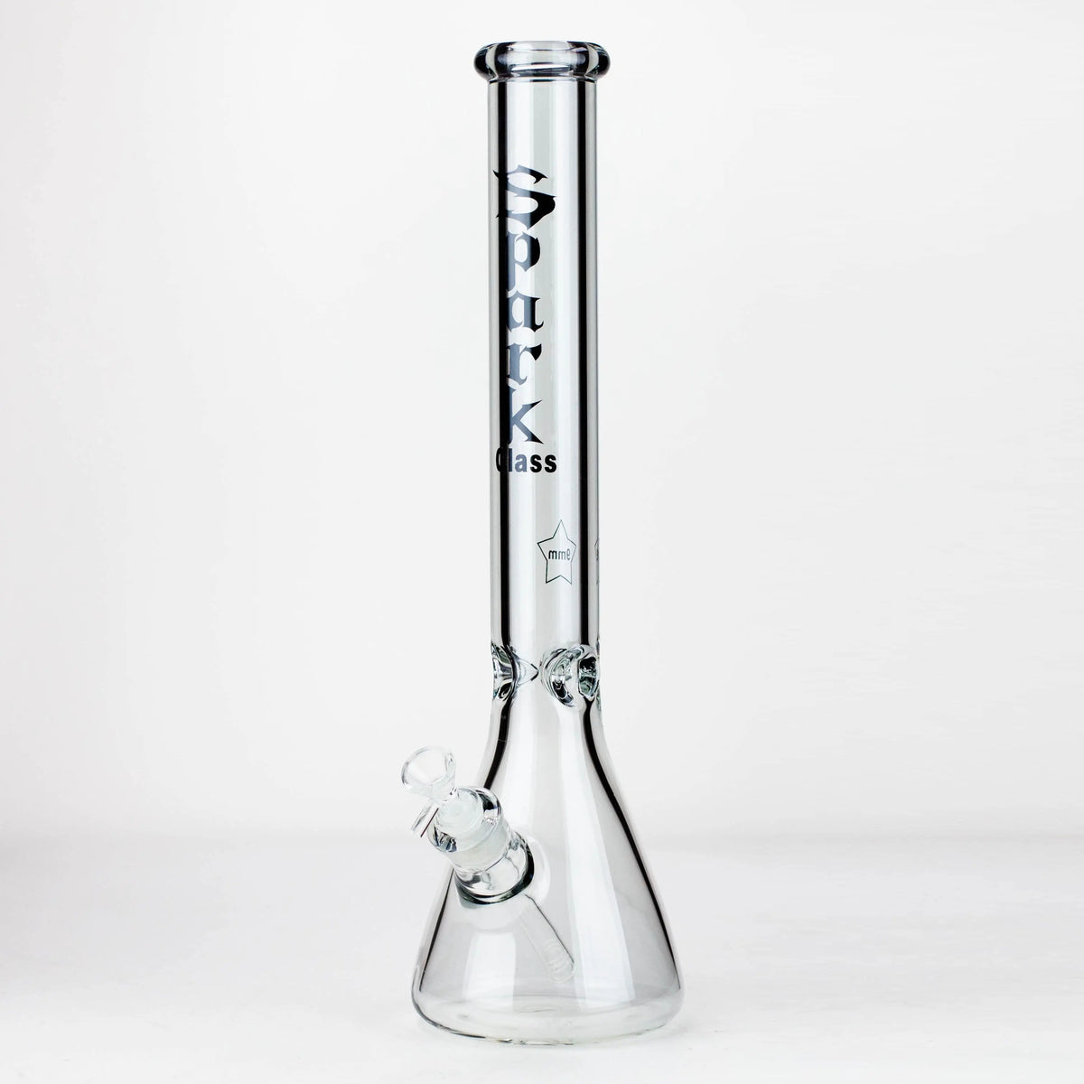 Clear 18 Inch Electroplated Beaker Bong from Spark