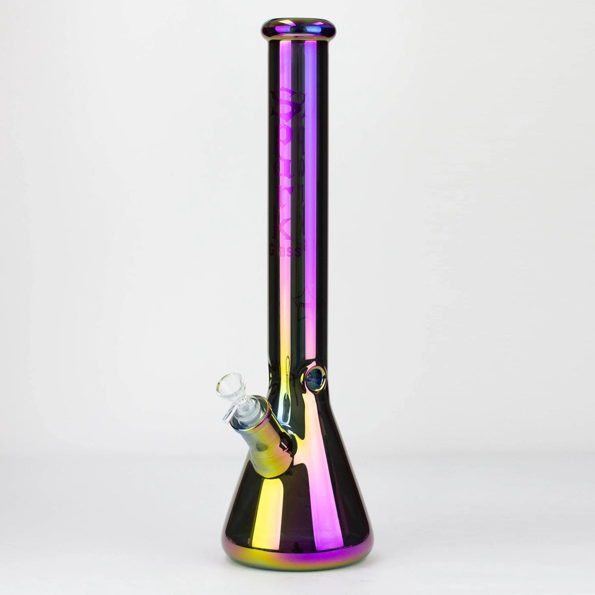 18 Inch Electroplated Beaker Bong from Spark in Purple