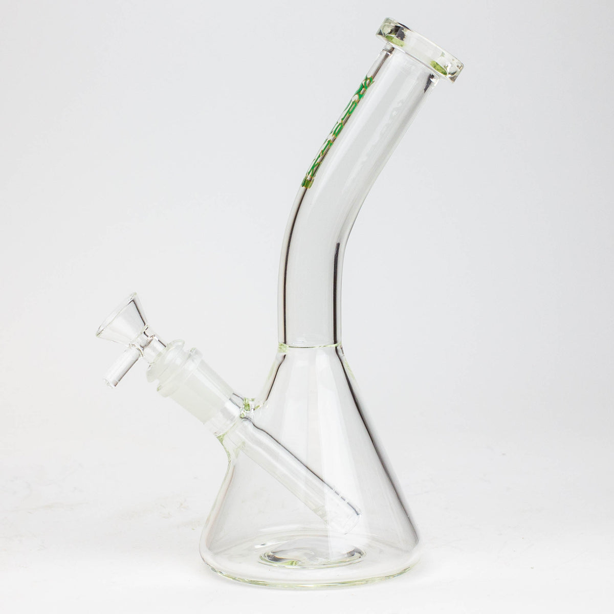 Side View of the 10 Inch Thick Beaker Bong from SPARK Glass