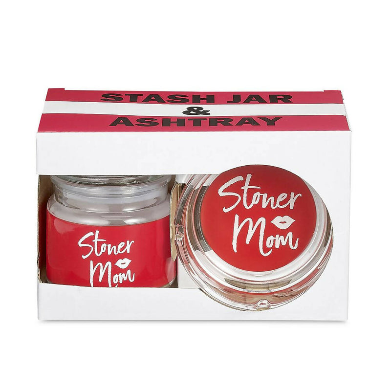 Stoner Mom Ashtray And Jar Gift Set for Mothers Day