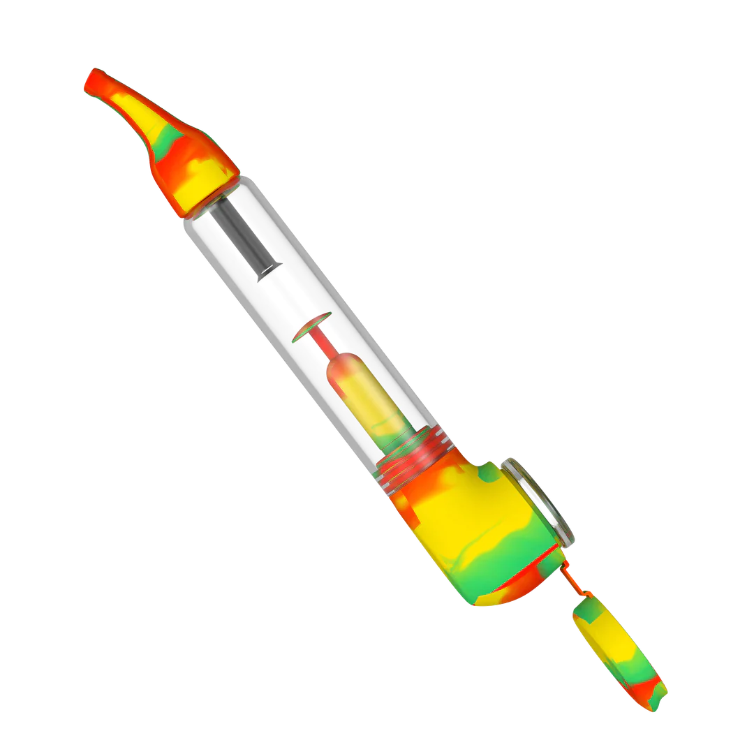 The Sunakin H2OG-Swap Silicone and Glass Pipe Side View