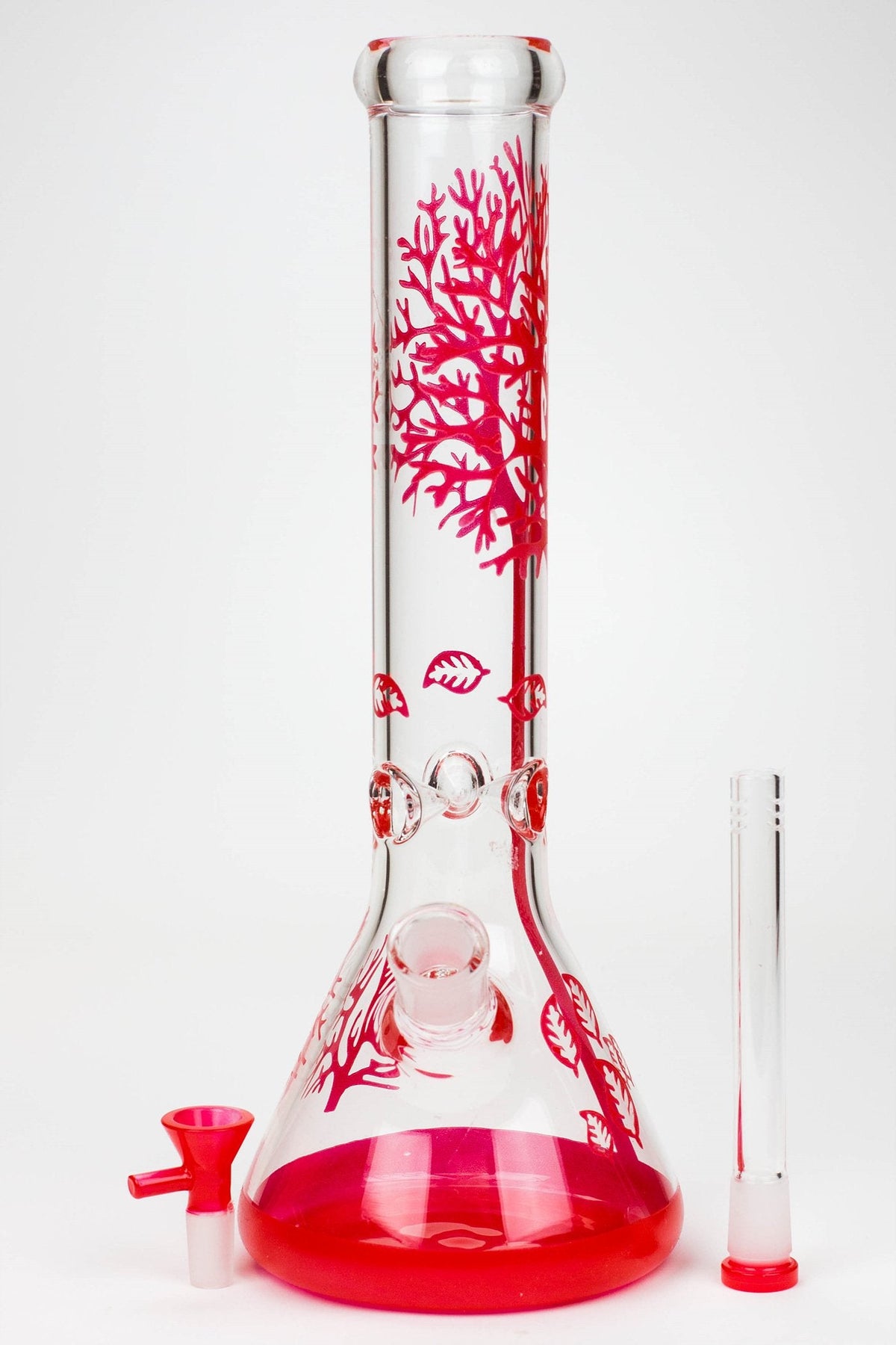 14 Inch Tree of Life Glass Bong with bowl piece and downstem