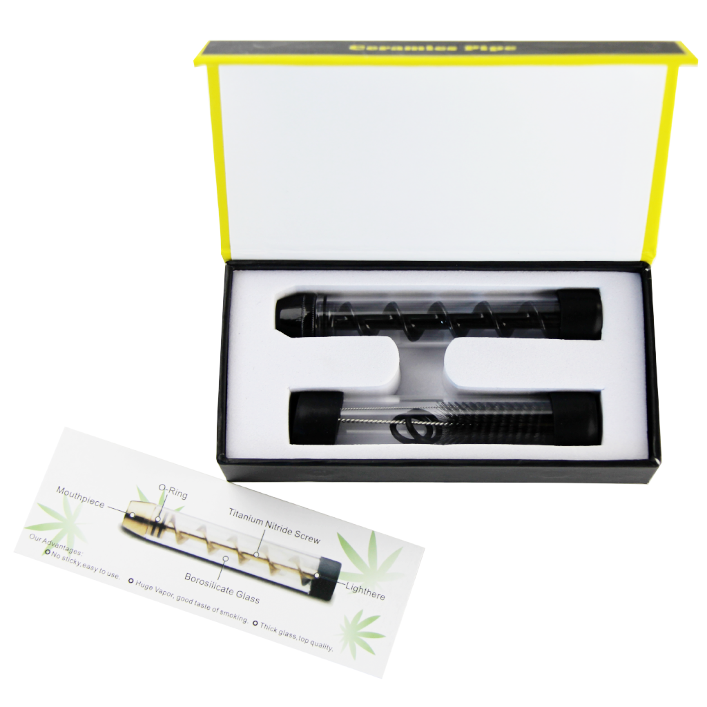 TWISTY Glass Blunt Pipe Gift Box Set