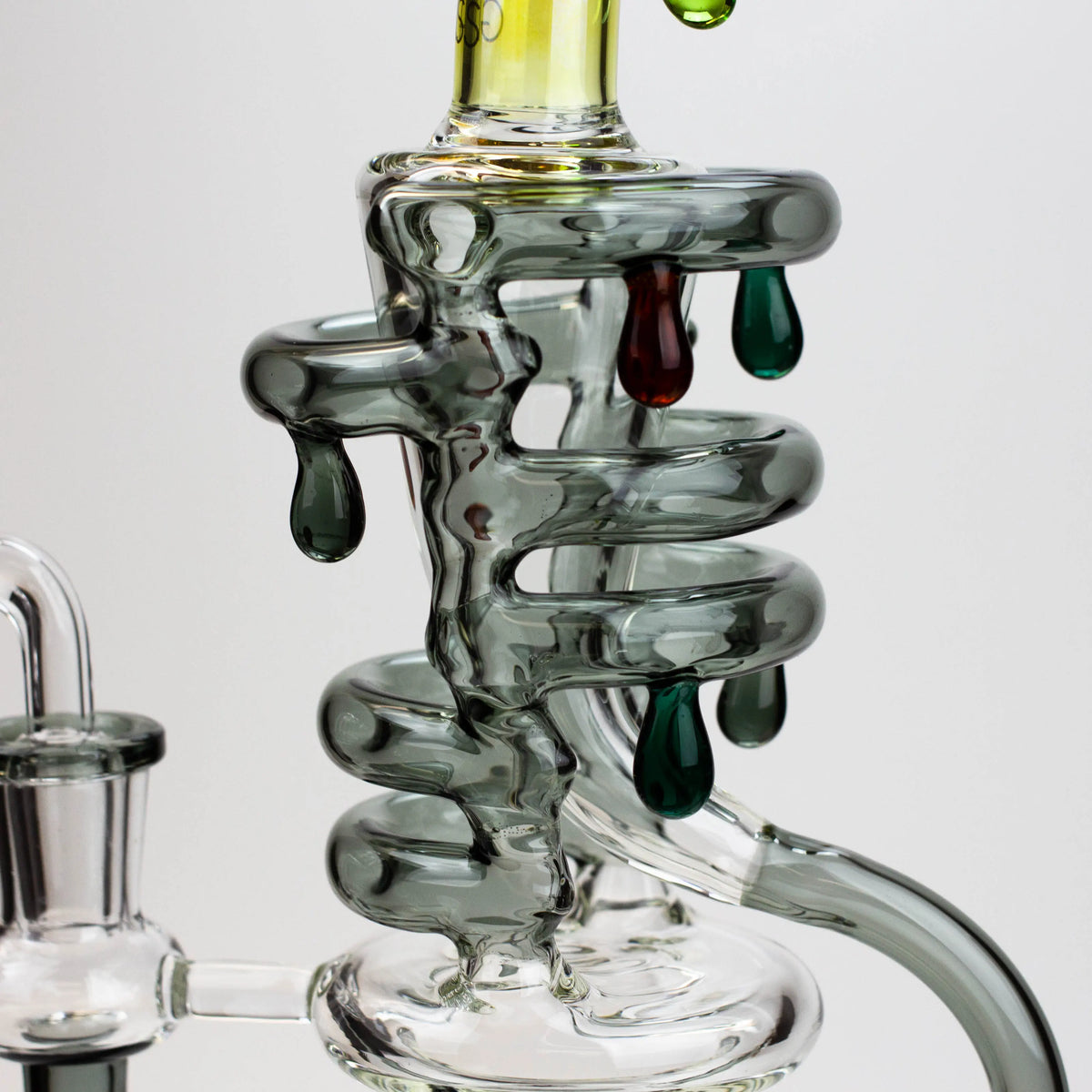 Vortex Recycler Design on the 9 Inch Vortex Recycler Dab Rig From SOUL Glass