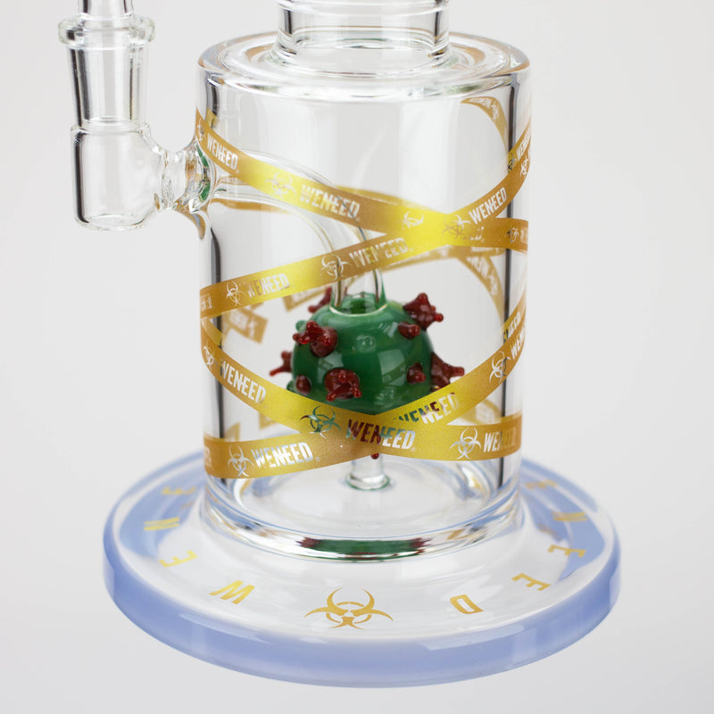 Water Diffuser in the WENEED 10-Inch Bio Hazard Dab Rig