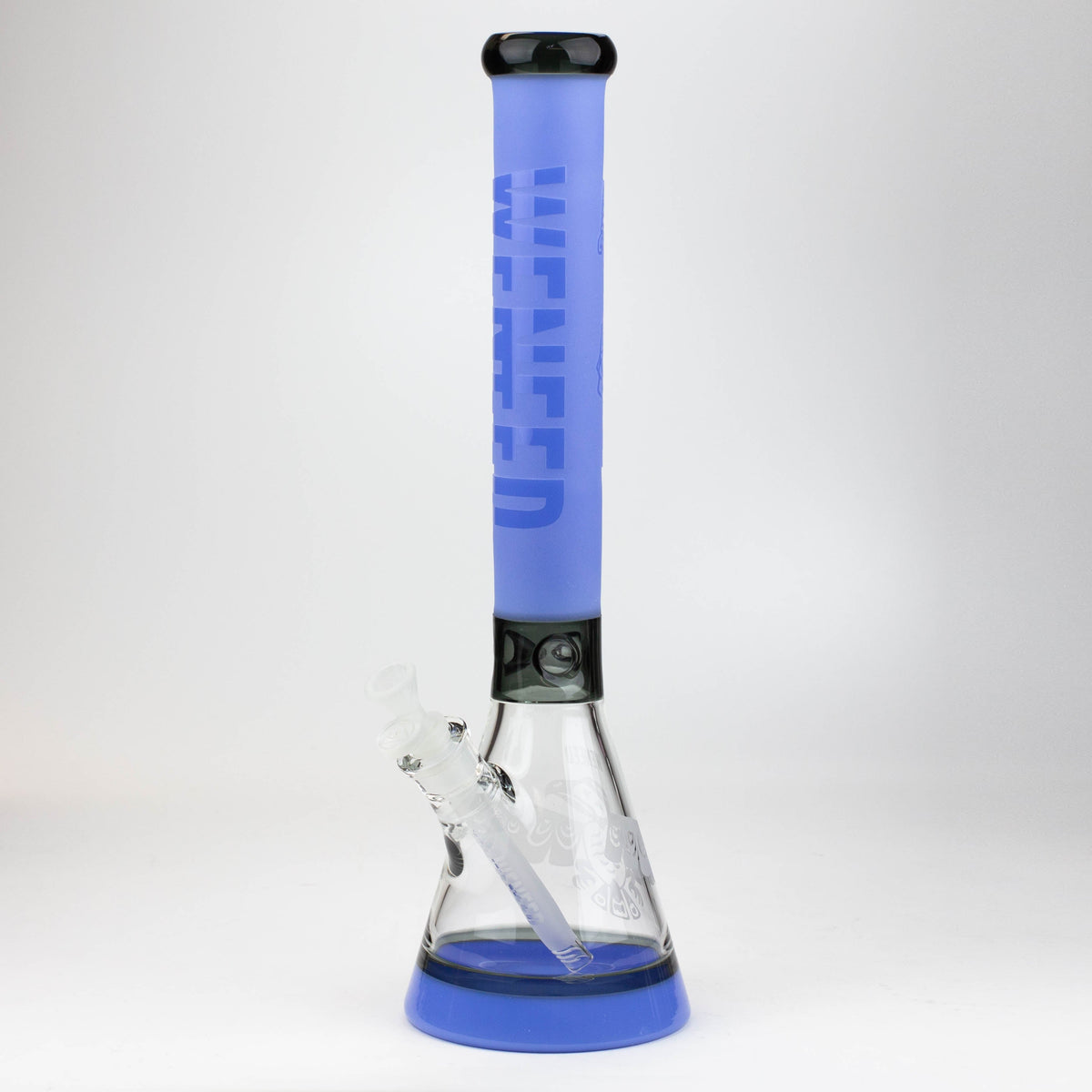 19 Inch Mayan King Blue Beaker Bong from WENEED Glass