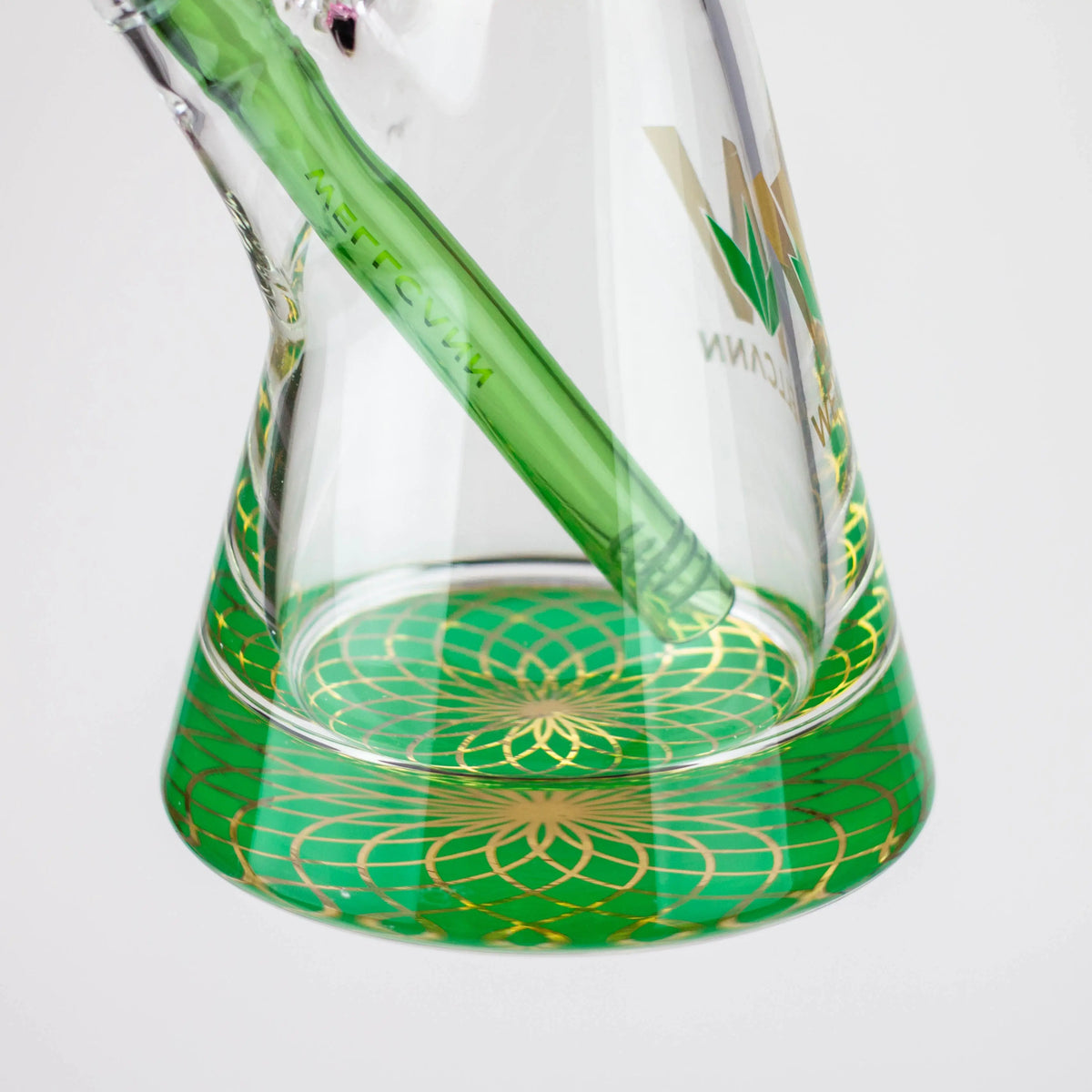 Base of the 16" Colored Beaker Bong from Wellcann