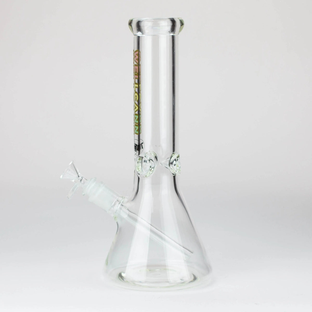 Side View of the 12 Inch Scientific Beaker Bong from Wellcann